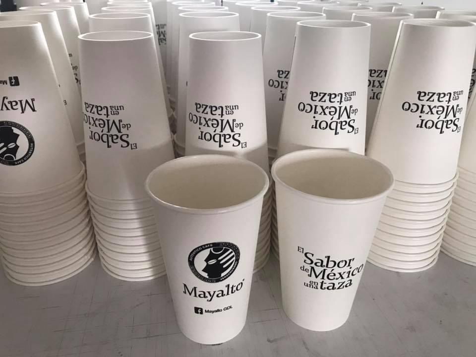 16oz bebida caliente